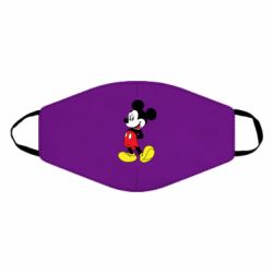 Маска многоразовая Smiling Mickey - PrintSalon
