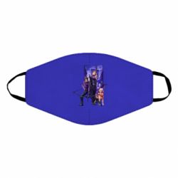 Маска многоразовая Соколиный глаз и Кейт Бишоп - PrintSalon