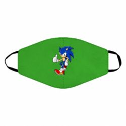 Маска багаторазова Sonic art - PrintSalon