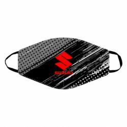 Маска многоразовая Suzuki and grunge background - PrintSalon
