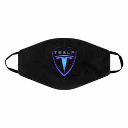 Маска многоразовая Tesla logo gradient - PrintSalon