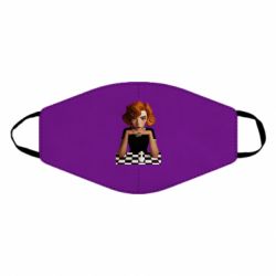 Маска многоразовая The Queen's Gambit art - PrintSalon