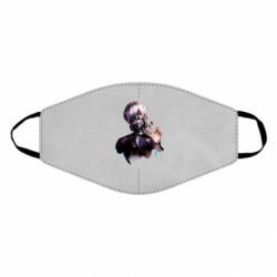 Маска многоразовая Tokio Ghoul Kaneki - PrintSalon