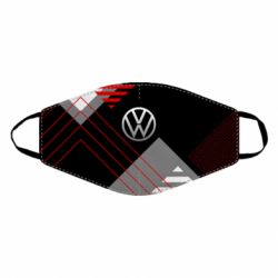 Маска многоразовая Volkswagen logo and abstraction - PrintSalon