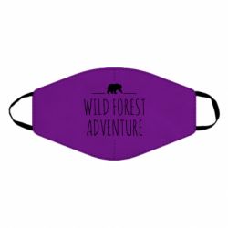 Маска многоразовая Wild forest adventure - PrintSalon