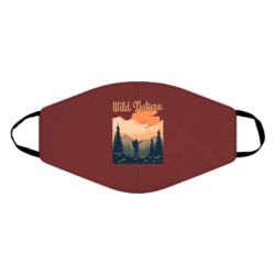Маска многоразовая Wild nature - PrintSalon