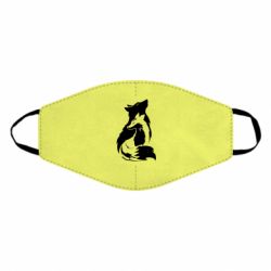 Маска многоразовая Wolf And Fox - PrintSalon