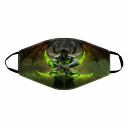 Маска багаторазова World Of Warcfart Illidan - PrintSalon