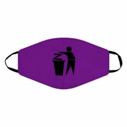 Маска для лица Z is a trash - PrintSalon