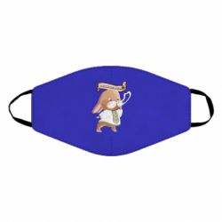 Маска многоразовая Заяц украинец! С Новым Годом 2023 - PrintSalon