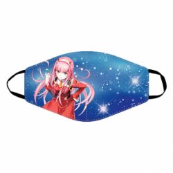 Маска многоразовая Zero Two Stars - PrintSalon