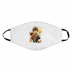 Маска многоразовая Zhongli with baloon - PrintSalon