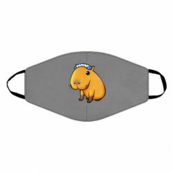 Маска многоразовая Capybara Art - PrintSalon