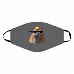 Маска многоразовая Capybara cool - PrintSalon