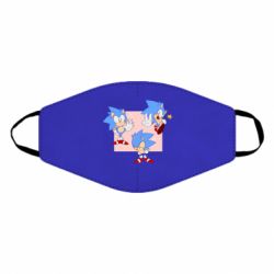 Маска многоразовая Funny Sonic - PrintSalon