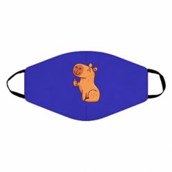 Маска многоразовая Капибара лайк - PrintSalon
