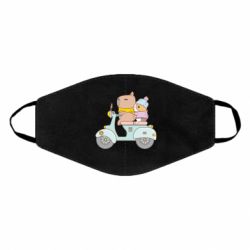 Маска многоразовая Капибара и Морская свинка - PrintSalon