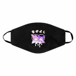 Маска многоразовая Kuromi and My Melody - PrintSalon