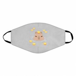 Маска многоразовая Морда капибары - PrintSalon