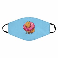 Маска многоразовая Пончик с капибарой - PrintSalon