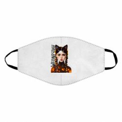 Маска многоразовая Венздей кошка - PrintSalon