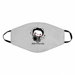 Маска многоразовая Wednesday Hello Kitty - PrintSalon