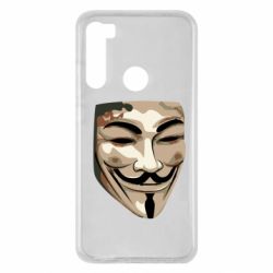 Чохол для Xiaomi Redmi Note 8 Маска Вендетта