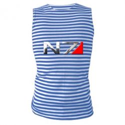 Майка-тельняшка Mass effect 1 - PrintSalon