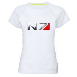 Женская футболка для спорта Mass effect 1 - PrintSalon