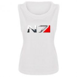 Женская майка Mass effect 1 - PrintSalon