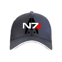 Кепка Mass Effect logo N7 - PrintSalon