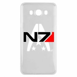 Чехол для Samsung J7 2016 Mass Effect logo N7 - PrintSalon