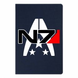 Блокнот с принто Mass Effect logo N7 - PrintSalon