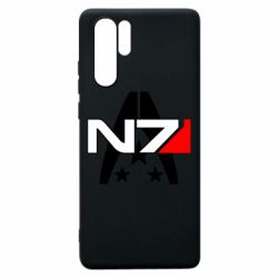 Чехол для Huawei P30 Pro Mass Effect logo N7 - PrintSalon