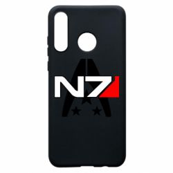 Чехол для Huawei P30 Lite Mass Effect logo N7 - PrintSalon