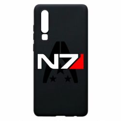Чехол для Huawei P30 Mass Effect logo N7 - PrintSalon