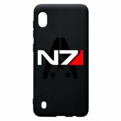 Чехол для Samsung A10 Mass Effect logo N7 - PrintSalon