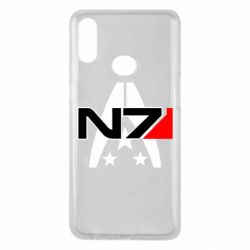 Чехол для Samsung A10s Mass Effect logo N7 - PrintSalon