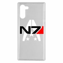 Чехол для Samsung Note 10 Mass Effect logo N7 - PrintSalon