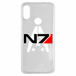 Чехол для Xiaomi Redmi Note 7 Mass Effect logo N7 - PrintSalon