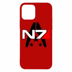 Чехол для iPhone 12 Pro Mass Effect logo N7 - PrintSalon