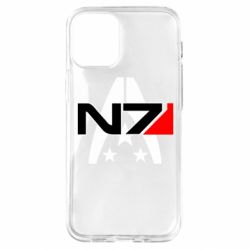 Чехол для iPhone 12 mini Mass Effect logo N7 - PrintSalon