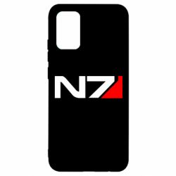 Чехол для Samsung A02s/M02s Mass Effect logo N7 - PrintSalon