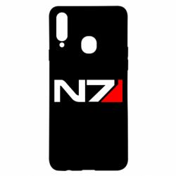 Чохол для Samsung A20s Mass Effect logo N7