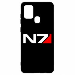 Чехол для Samsung A21s Mass Effect logo N7 - PrintSalon