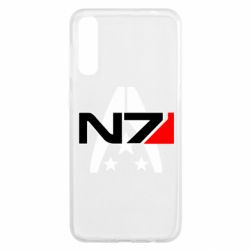 Чехол для Samsung A50 Mass Effect logo N7 - PrintSalon