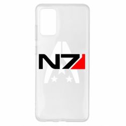 Чехол для Samsung S20+ Mass Effect logo N7 - PrintSalon