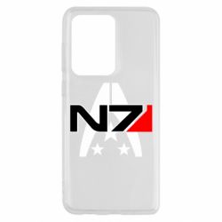 Чехол для Samsung S20 Ultra Mass Effect logo N7 - PrintSalon