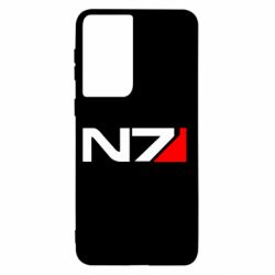 Чехол для Samsung S21 Mass Effect logo N7 - PrintSalon