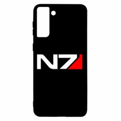 Чехол для Samsung S21+ Mass Effect logo N7 - PrintSalon